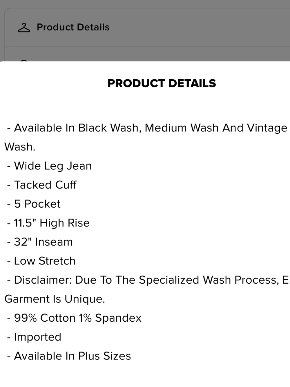 Fashion Nova Washed Blue Wide-Leg Cuffed Jeans - Women - Picture 3 of 4